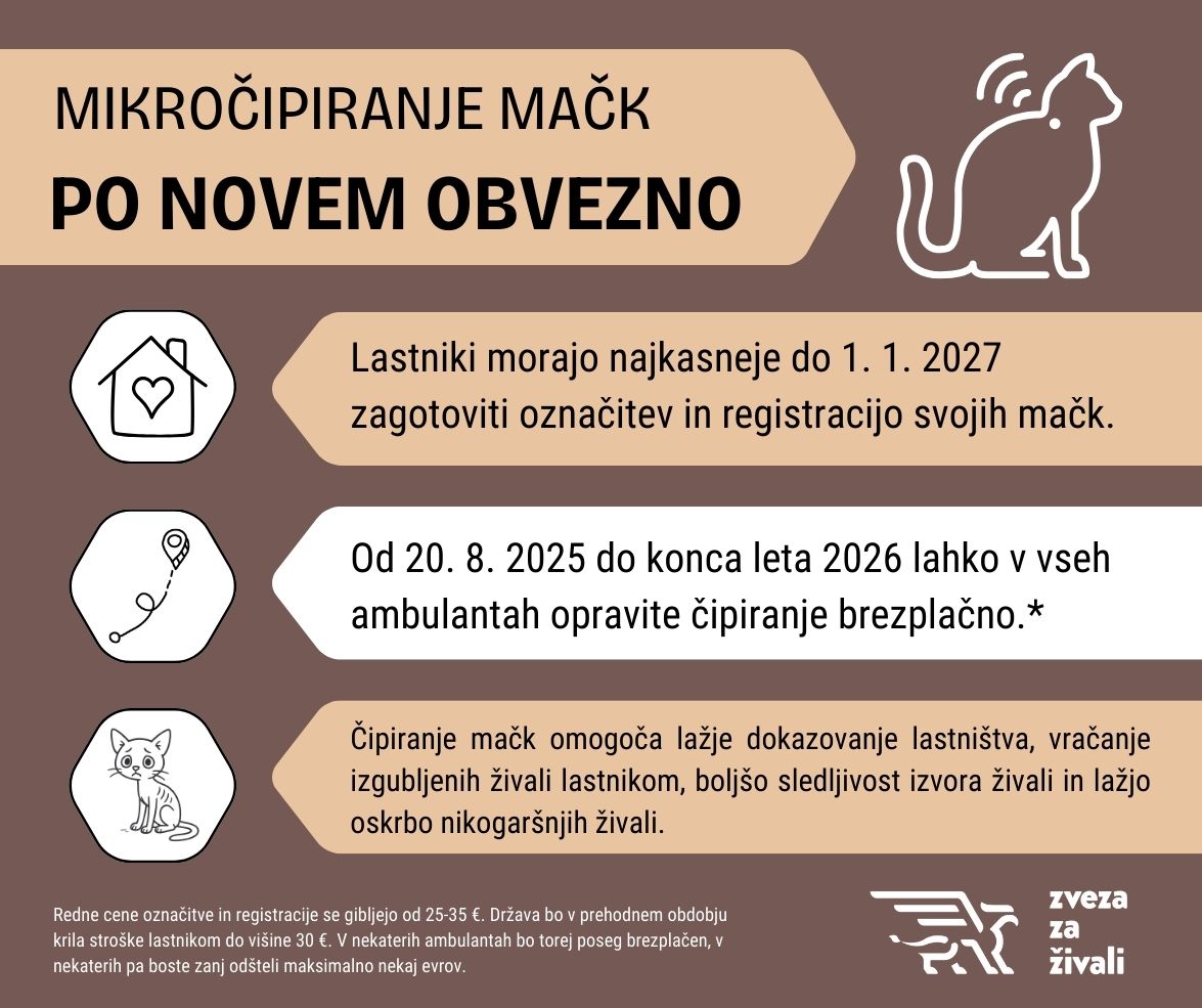 Obvezno čipiranje sofinancirano 